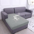 Waterproof Couch Cushion Covers for Chaise - Stretch Jacquard Fit
