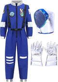Kids Astronaut Costume Toddler Boys Girls Space Suit with Helmet