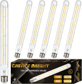 T30 Led Edison Bulbs 12W E26 Dimmable Tubular Bulb 2700K - Vintage