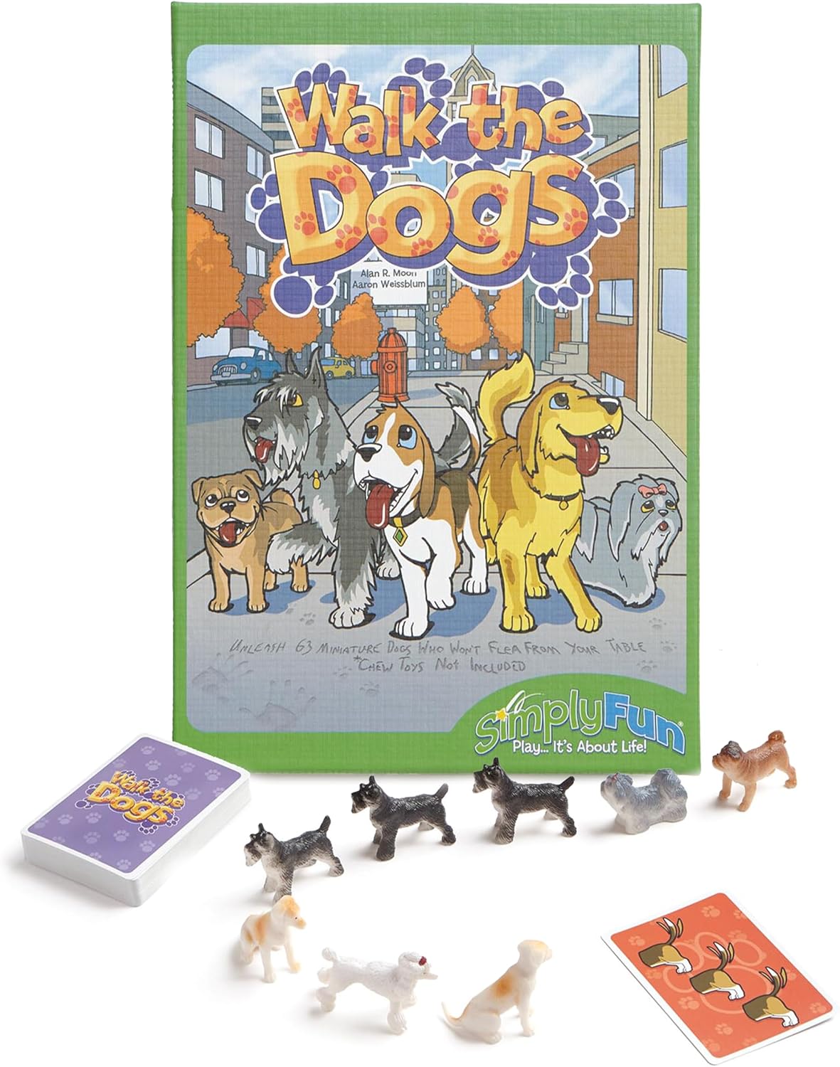 SimplyFun Walk The Dogs Math Game for Kids Ages 8 and Up