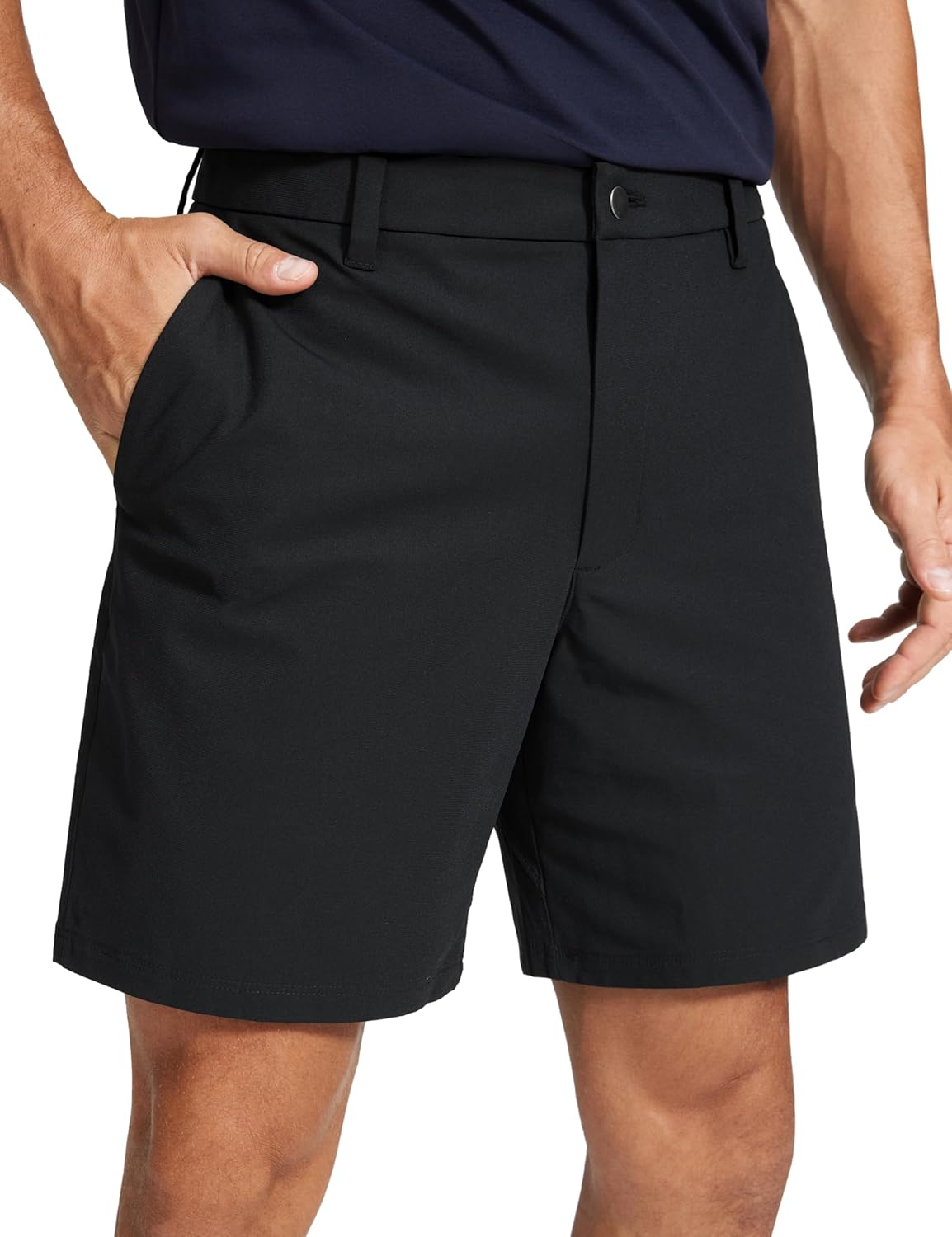 CRZ YOGA Men's All Day Comfy Golf Shorts for Casual Wear