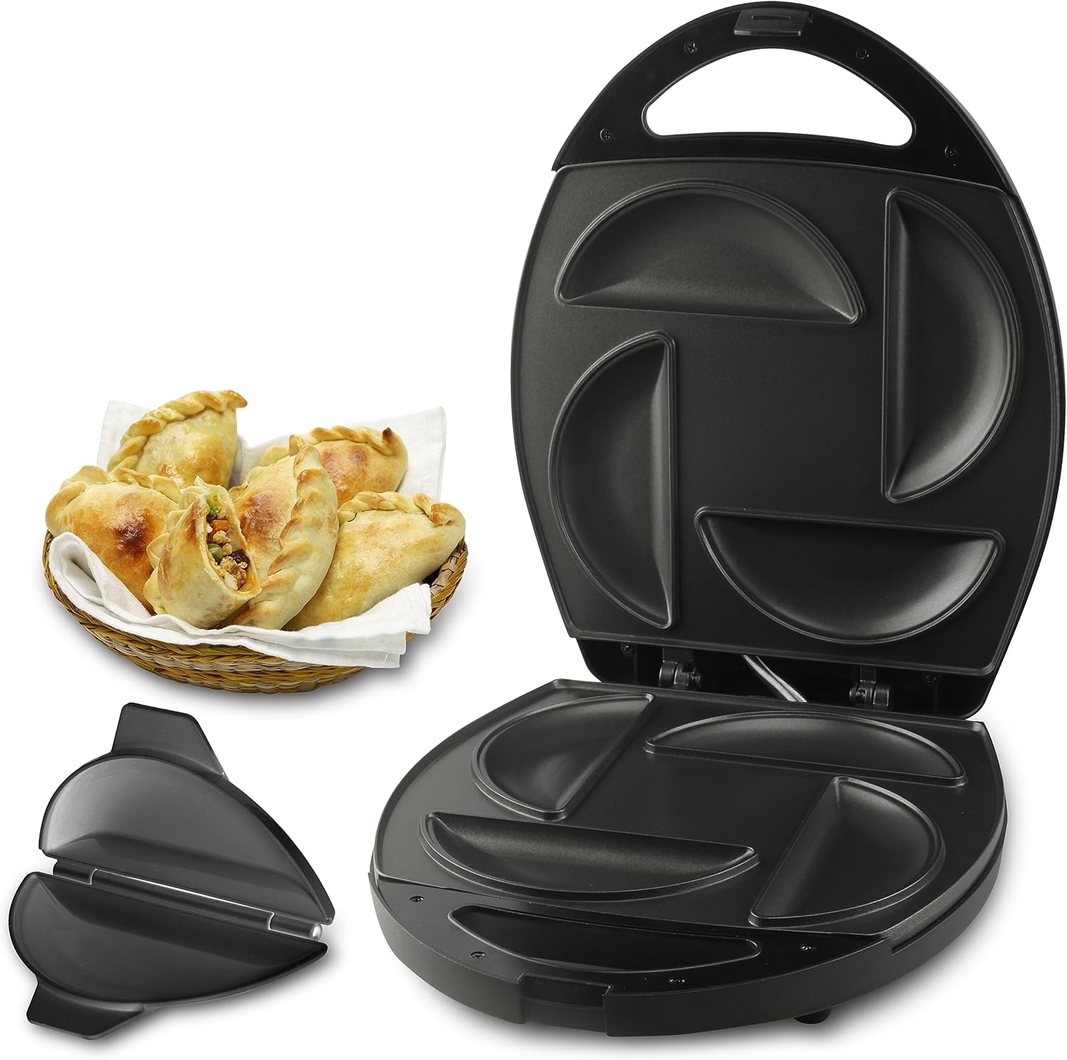 FineMade Electric Empanada Maker: Make 4 Large Pies!