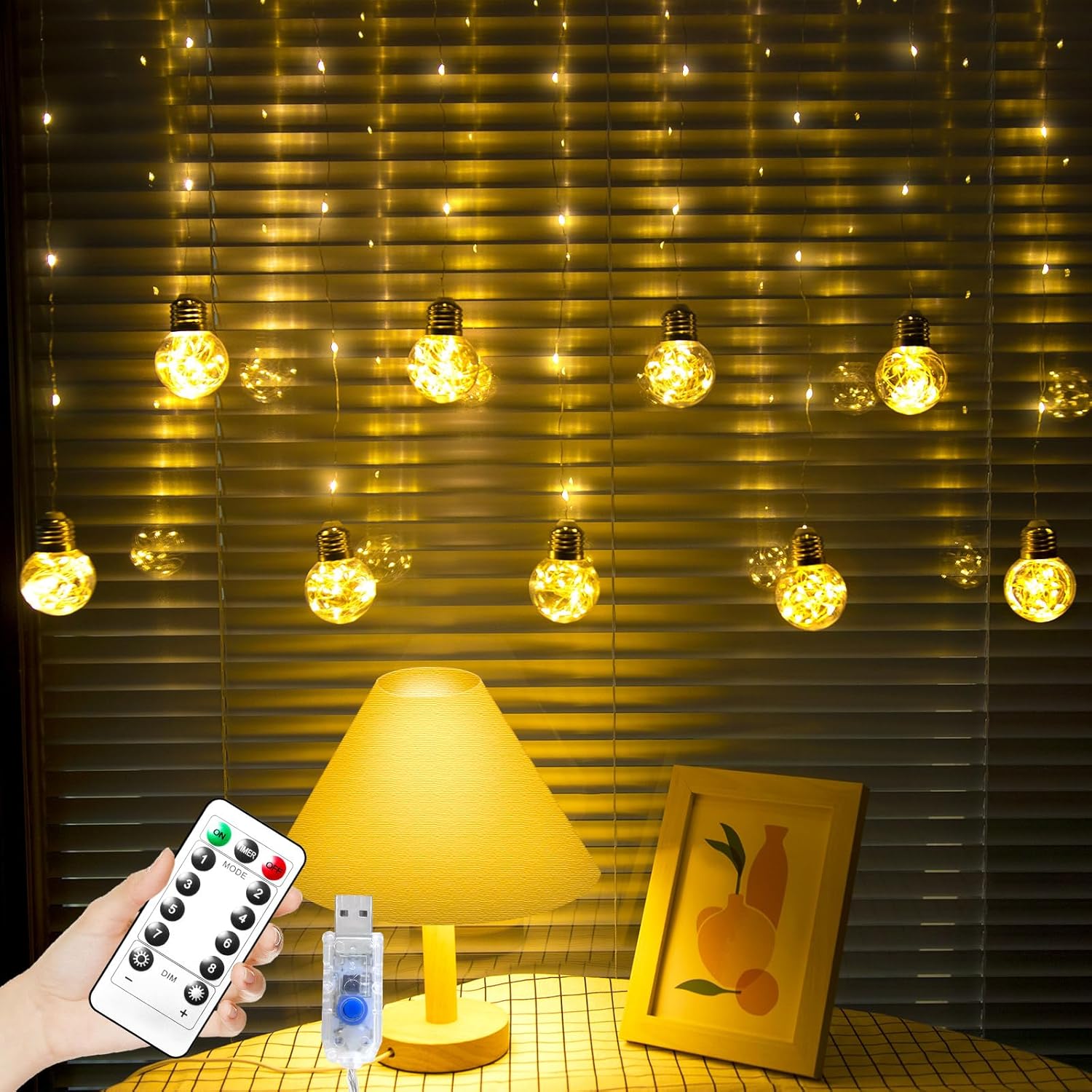 Twinkle Your Space: LitHome Curtain Lights