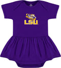 Charming College Baby Dress with Picot Bodysuit for Girls