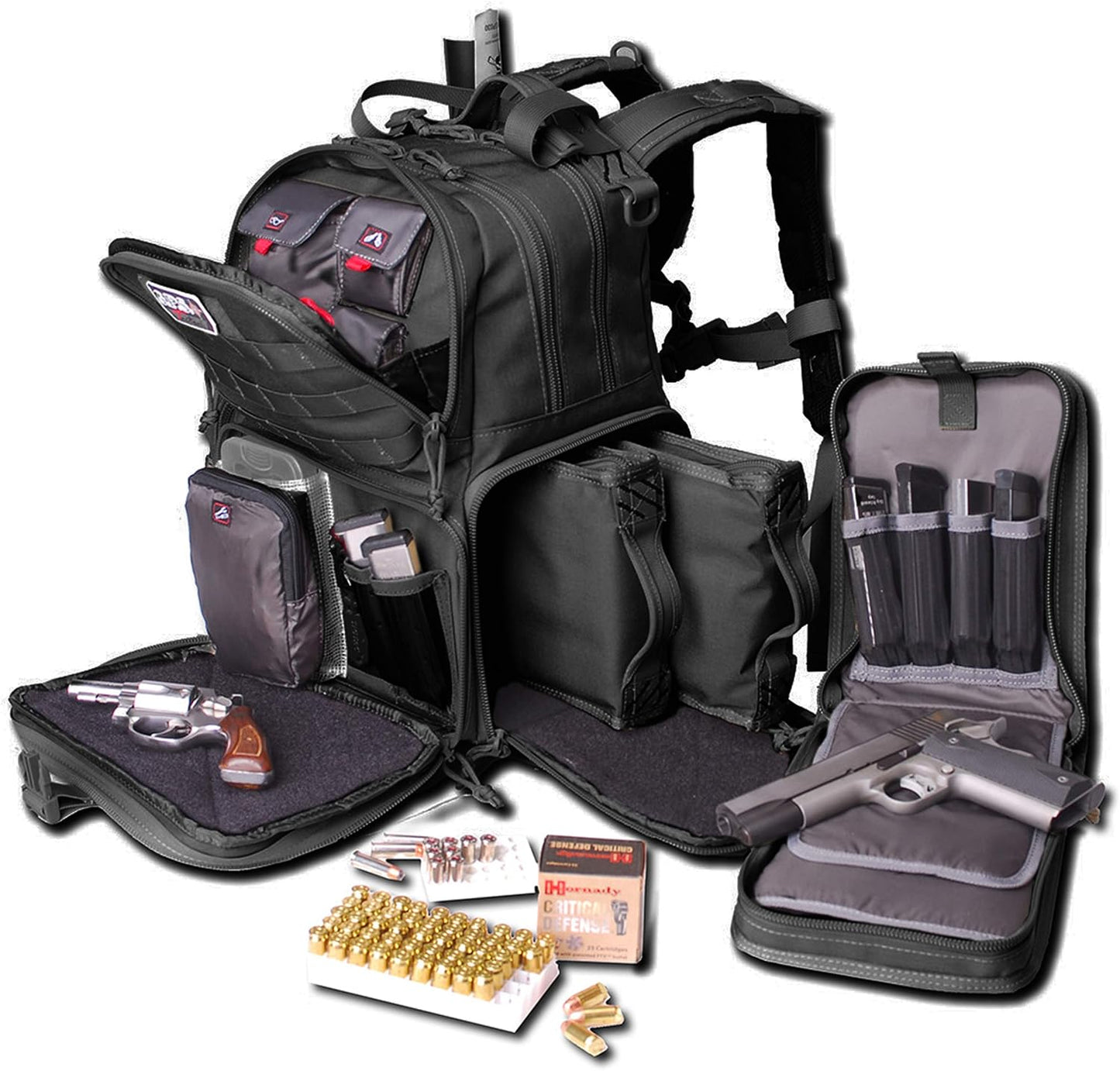 G Outdoors Tactical Range Backpack - Organize with Ease!