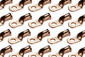 TEMCo 100 Pack Bare Copper Battery Cable Ends 2 AWG 5/16in Hole