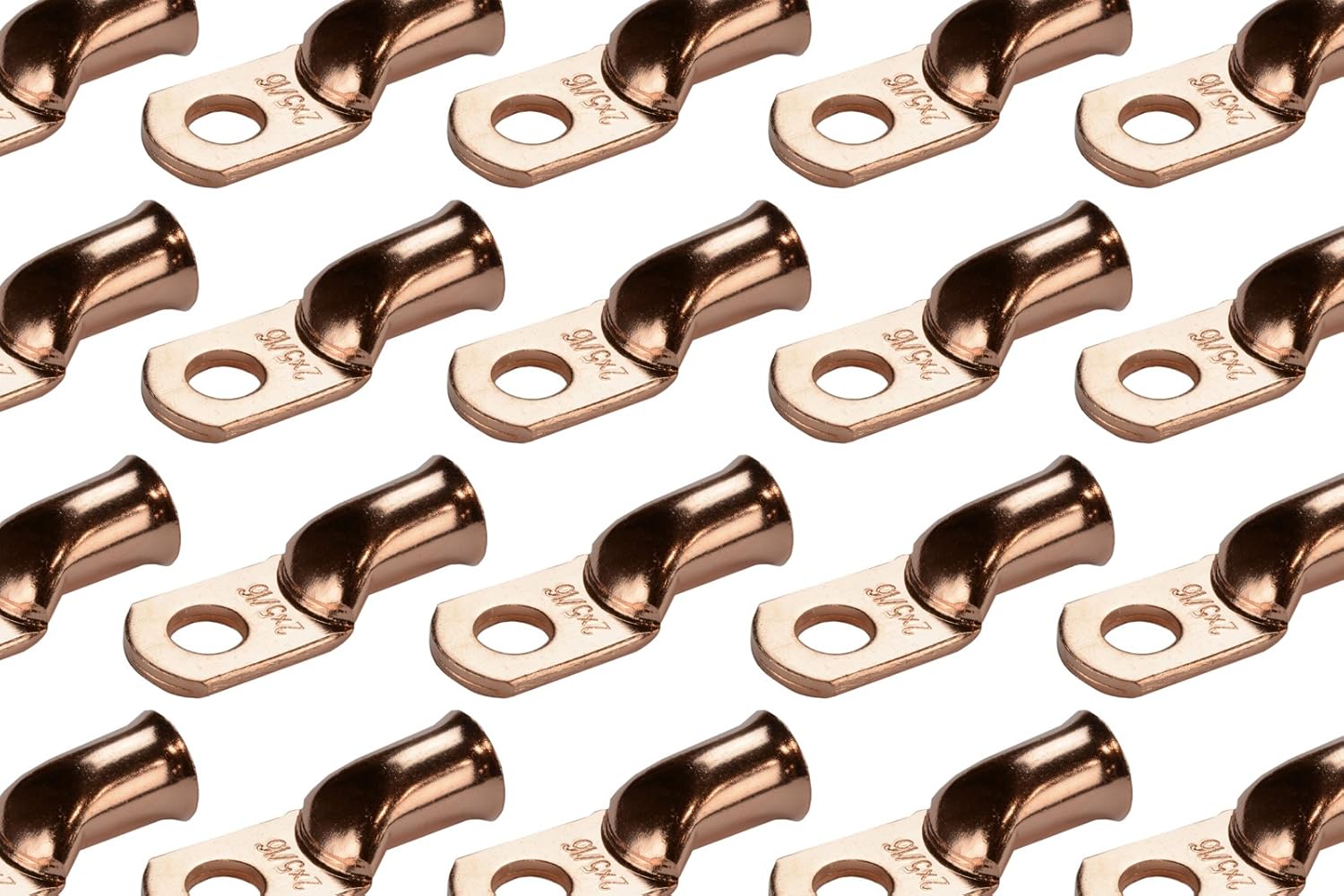 TEMCo Bare Copper Welding Battery Cable Ends for Maximum Conductivity