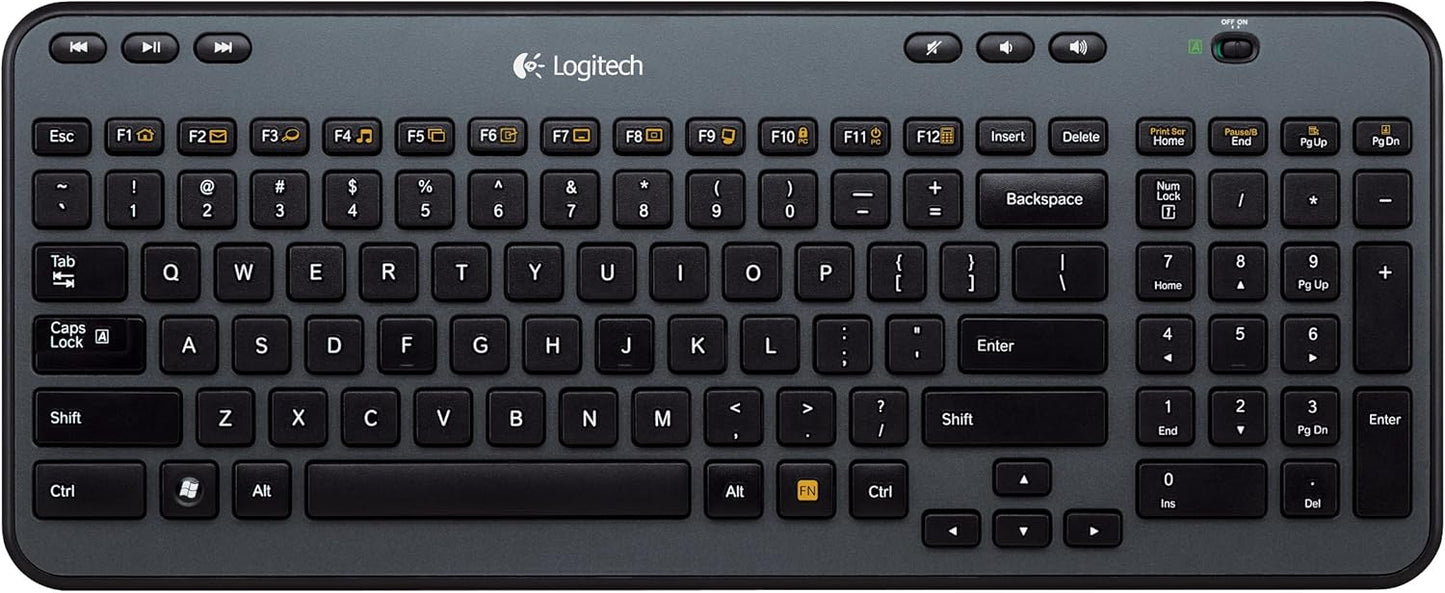 Logitech K360 Wireless Keyboard - Effortless Typing