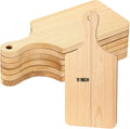 Thicken Cutting Board 6 Pack - Bulk Wooden Boards for Engraving