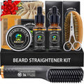Beard Kit for Men Grooming & Straightening Set - Complete Care