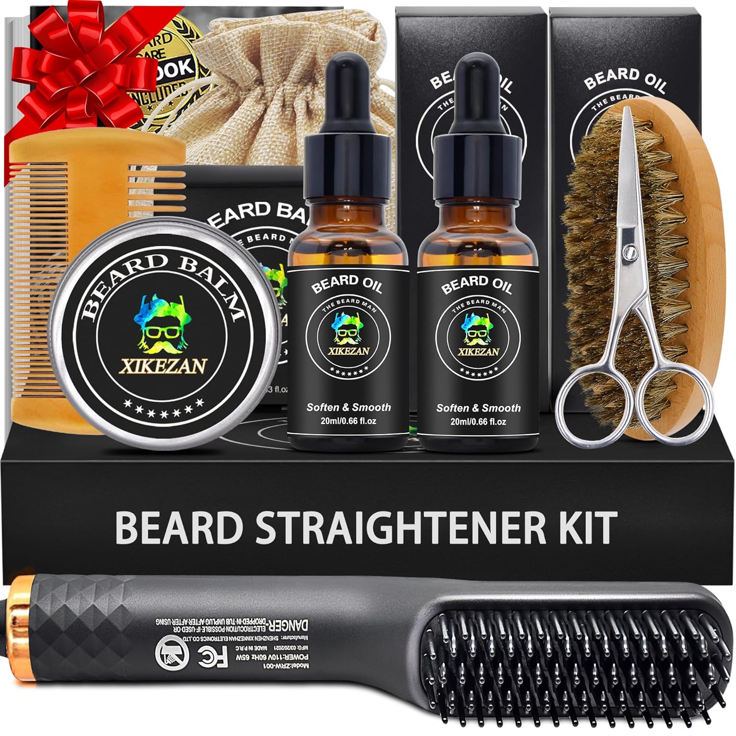 XIKEZAN Beard Kit for Men Grooming & Straightening Set Review