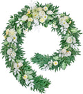 9FT Wedding Arch Flower Garland - Large Handmade Table Floral Decor