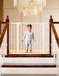Magnetic Baby Gate for 29-43 in Openings - Auto-Close Safety