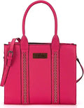 Wrangler Womens Crossbody Satchel Purse With Adjustable Strap
