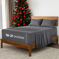 Mellanni Extra Deep King Sheets - Ultra Soft Cooling 4 PC Set