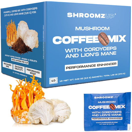 Boost Energy & Focus with ShroomzUp Nootropic Coffee