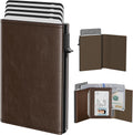 Typecase Mens Wallet Card Holder - Slim Pop Up Aluminum Case