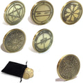King Solomon Seal Coin Talisman - 5 Pentacles of Mercury