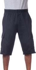 Pro Club Men's Fleece Cargo Short - Heavyweight Comfort and Utility