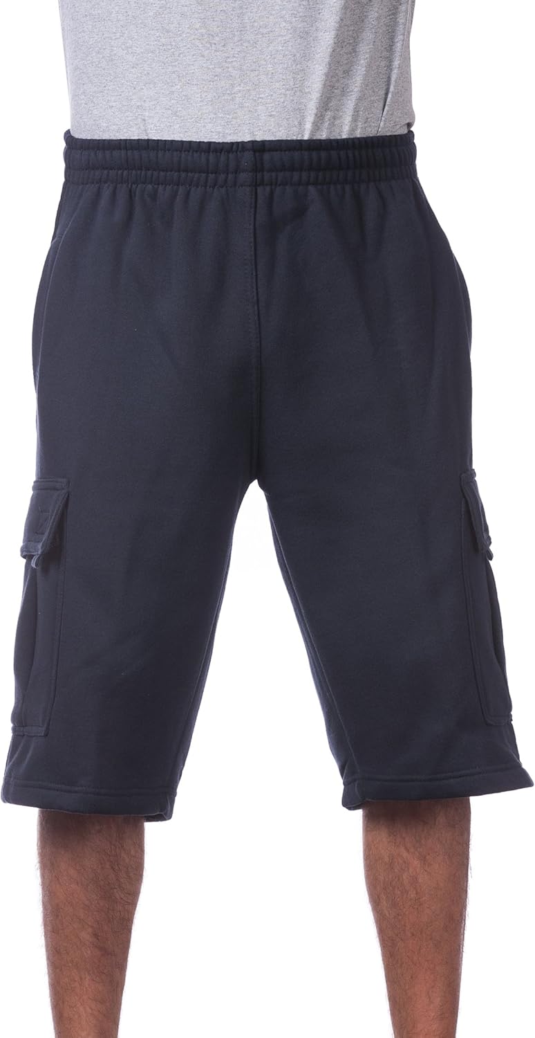 Pro Club Men's Fleece Cargo Short for Ultimate Comfort and Utility
