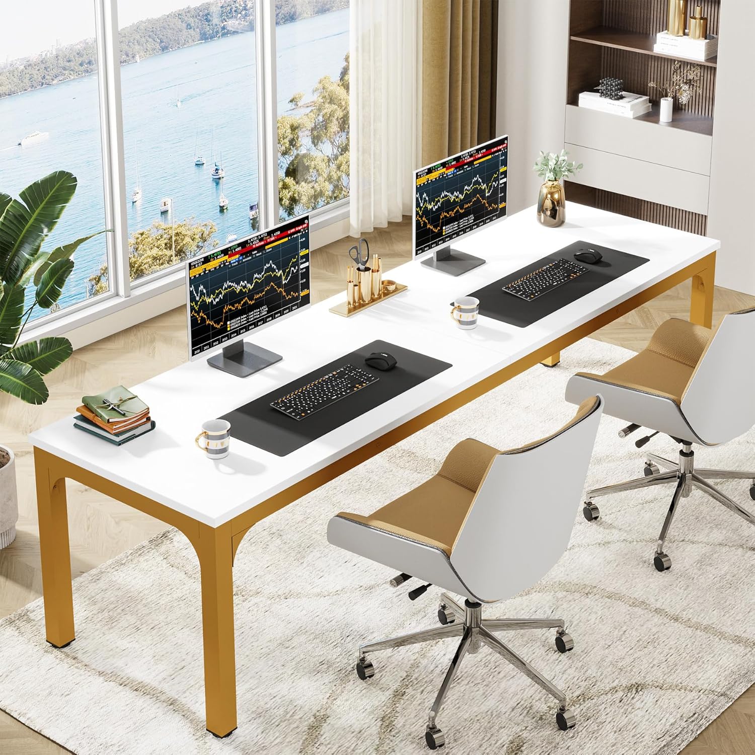 Tribesigns 78.7 Inches Extra Long Computer Desk for Home Office