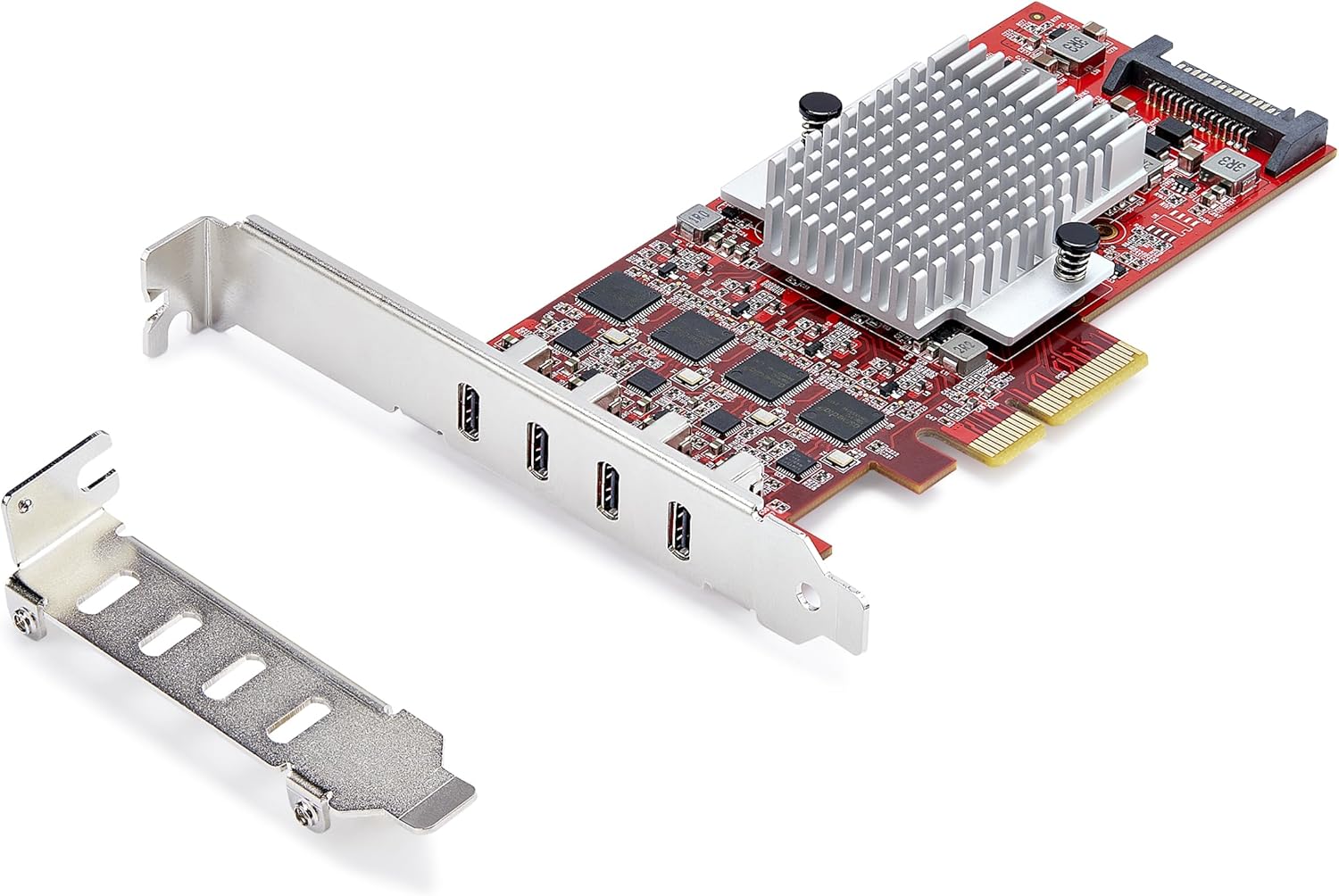 StarTech 4-Port USB-C PCIe Card for High-Speed Connectivity