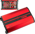DS18 SXE-1200.4/RD Car Amplifier Stereo 4-Channel - Compact Power