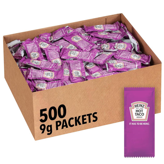 Heinz Taco Sauce Single Serve Packets for On-the-Go Flavor