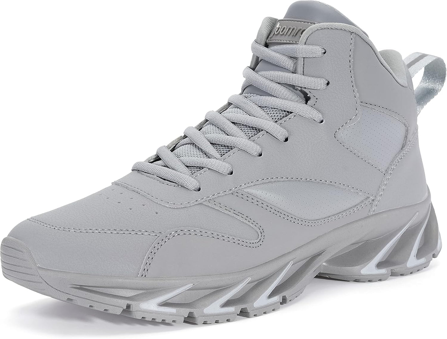 Joomra Men's Stylish High Top Athletic Sneakers for Comfort