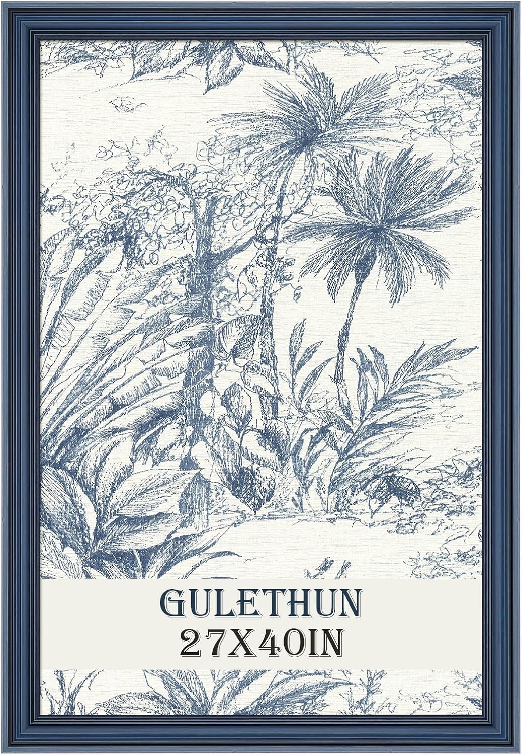 GULETHUN 27x40 Frame for Home Decor - Rustic Vintage Style