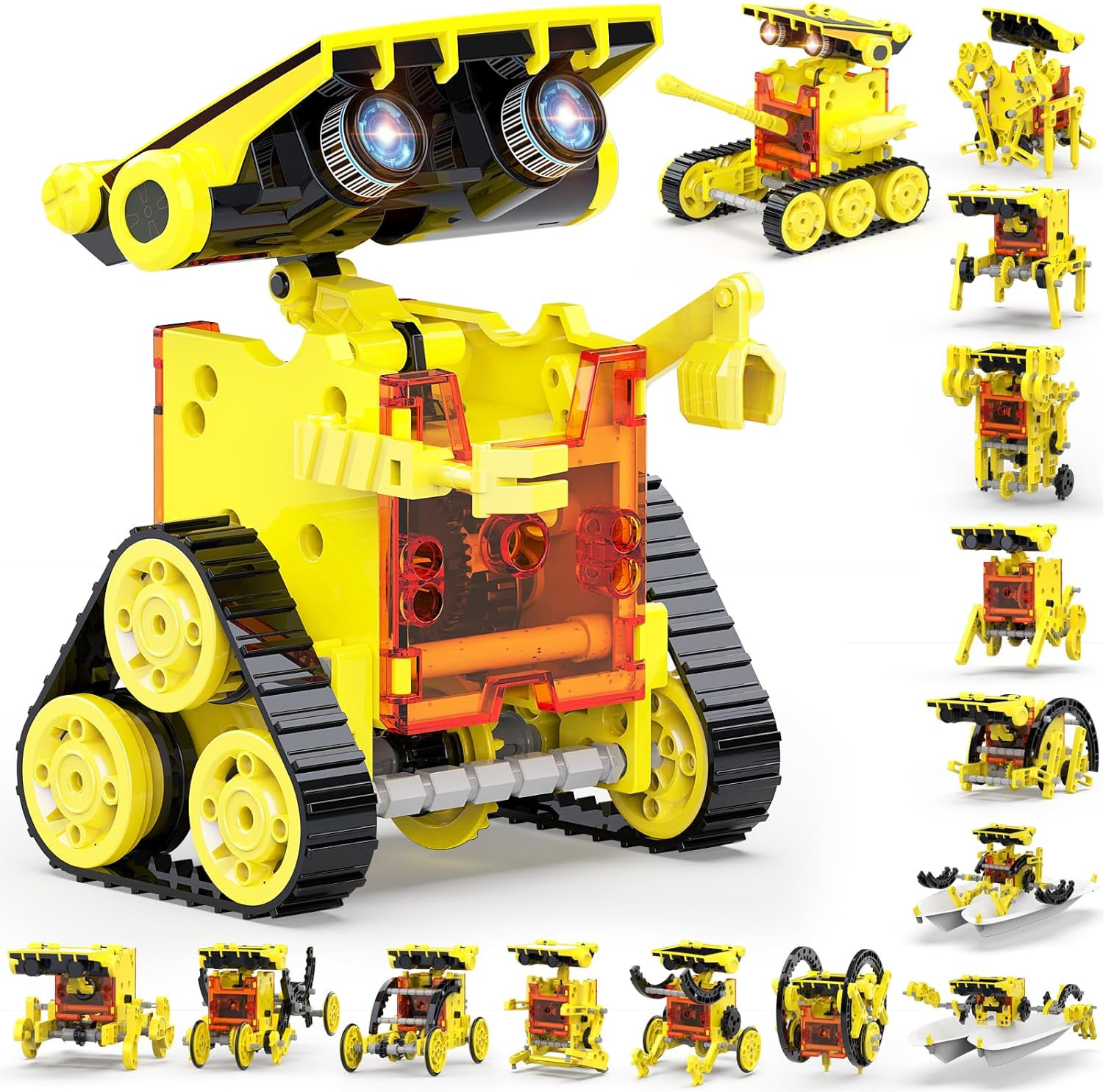 Build 30-in-1 Solar Robot: STEM Fun!