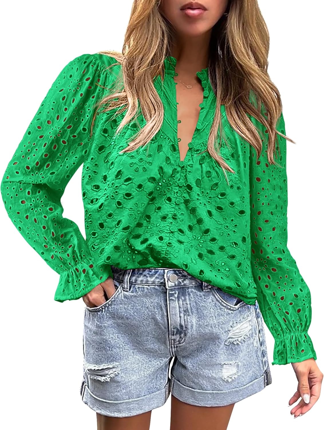 PRETTYGARDEN Women's Dressy Casual Blouse for Fall and Spring
