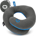 Kids Travel Neck Pillow Medium Gray (8-12 Y/O) - Chin & Head Support