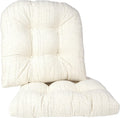 Klear Vu Gripper Overstuffed Non-Slip Dining Chair Cushions - 17x17 in
