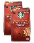 Starbucks Limited Edition Gingerbread Coffee Duo