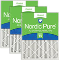 Nordic Pure 15x20x1 Pleated MERV 13 Air Filters 3 Pack - Superior