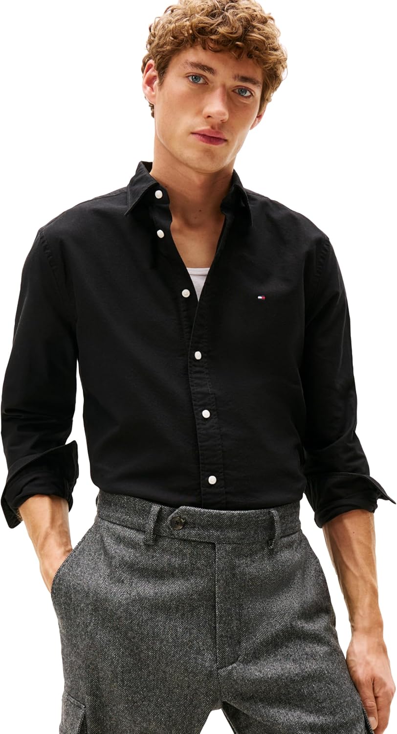 Tommy Hilfiger Men's Long Sleeve Oxford Shirts for Every Occasion