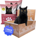 Kitty Poo Club Leakproof Disposable 2-Pack Litter Box - Travel Ready