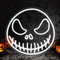 Halloween Neon Signs for Wall Decor - Skull LED Light Up Sign