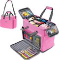 Knitting Bag Large Yarn Storage Organizer - Travel Ready Tote