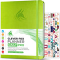 Daily PRO Planner 8.5 x 11 in Lime Green - Undated 3-Month Planner