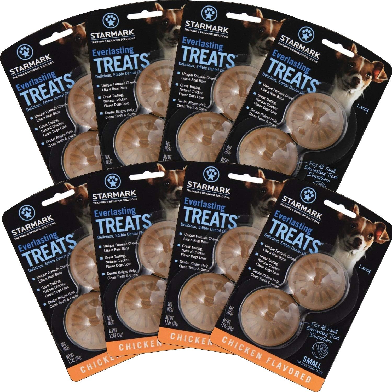 Starmark Everlasting Treats Dental Chews for Small Dogs 8pk