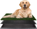 Artificial Grass Puppy Pee Pad 20x30 in - Reusable Tray Potty