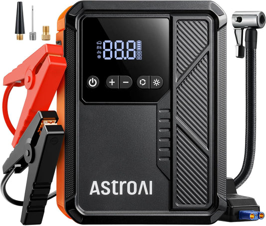 AstroAI Beta822 3000A Jump Starter with Air Compressor