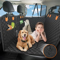 Back Seat Extender for Dogs - Hard Bottom Waterproof 400lb Support