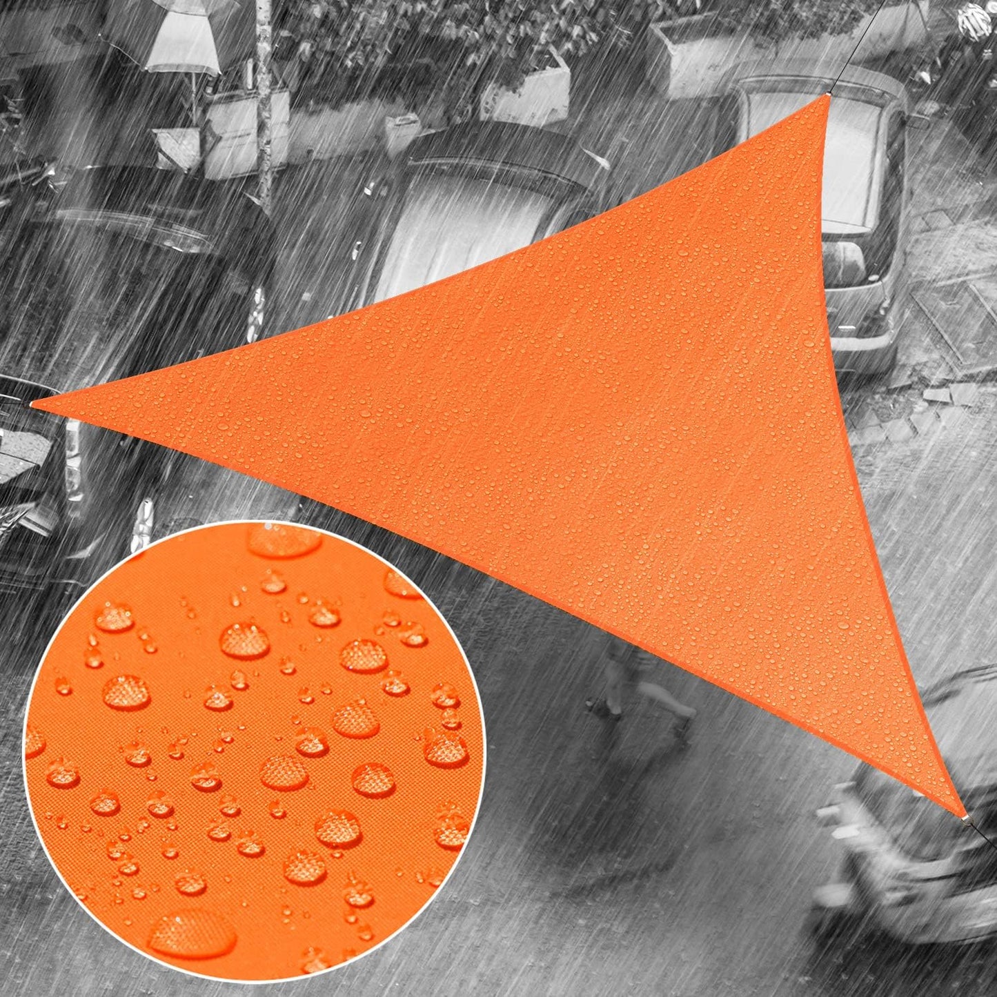 Royal Shade 13ft x 14ft Right Triangle Waterproof Sun Shade Sail