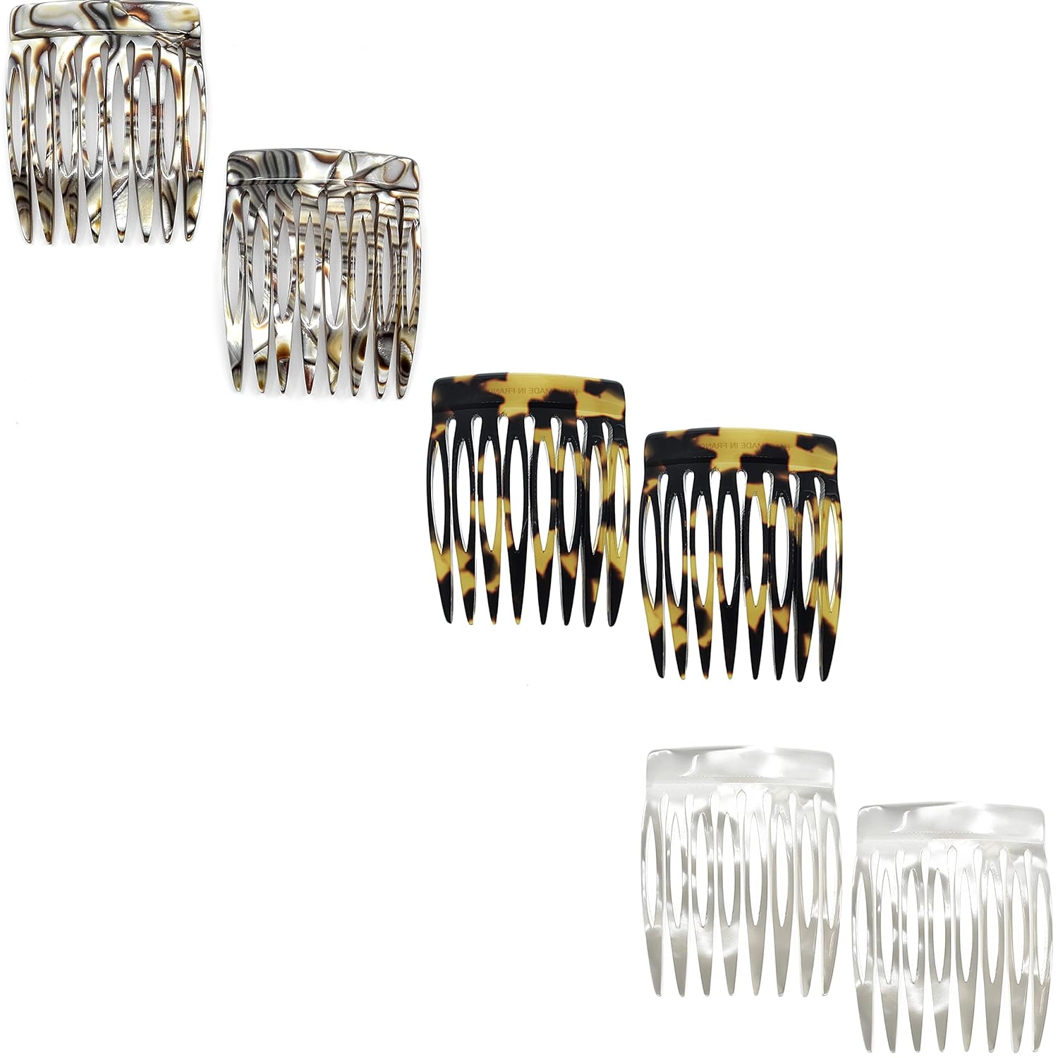 Camila Paris Onyx Pearl Tokyo French Hair Side Comb Set