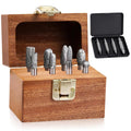 Carbide Burr Set 1/4 Shank for Metal Grinding and Deburring