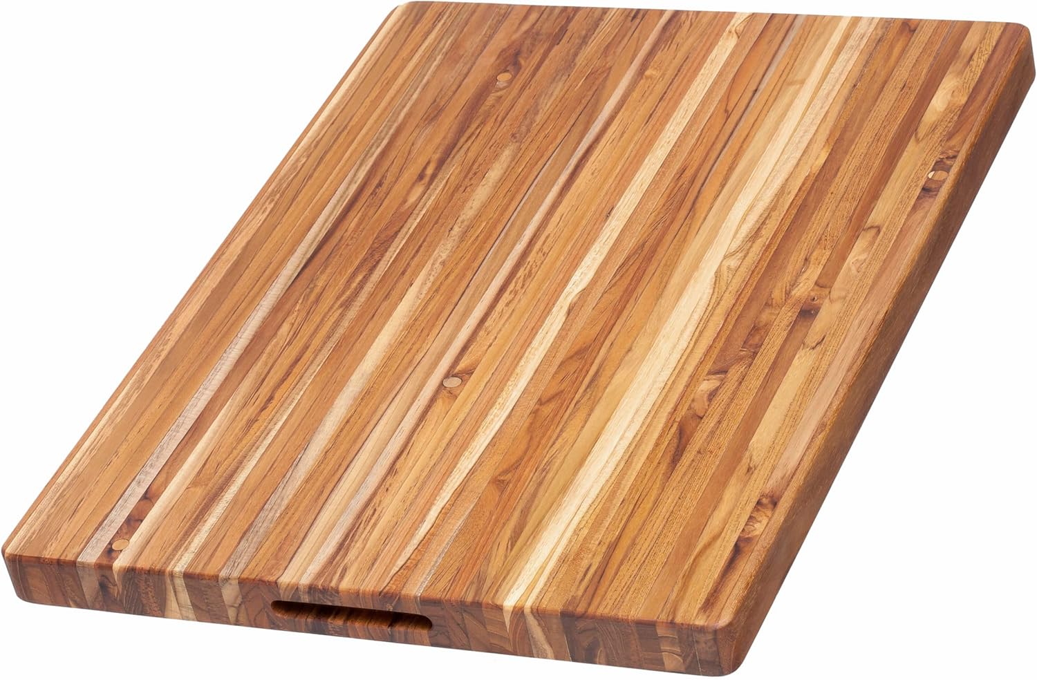 Teakhaus Extra Large Cutting Board with Grip Handles for Cooking