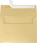 LUXPaper A7 Invitation Envelopes Peel & Press - Blonde Metallic